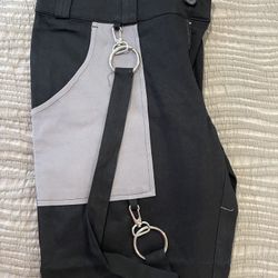 Vespa New Patchwork Zipper Cargos In Ladies Sz 7