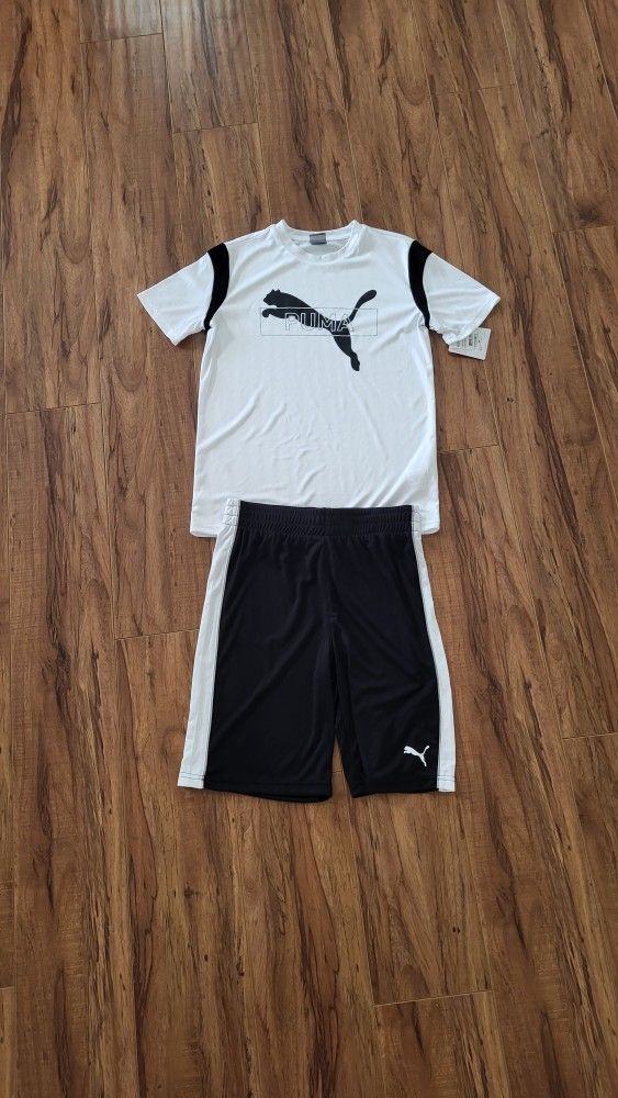 Puma Set For Boy Size M ( 10-12) New.