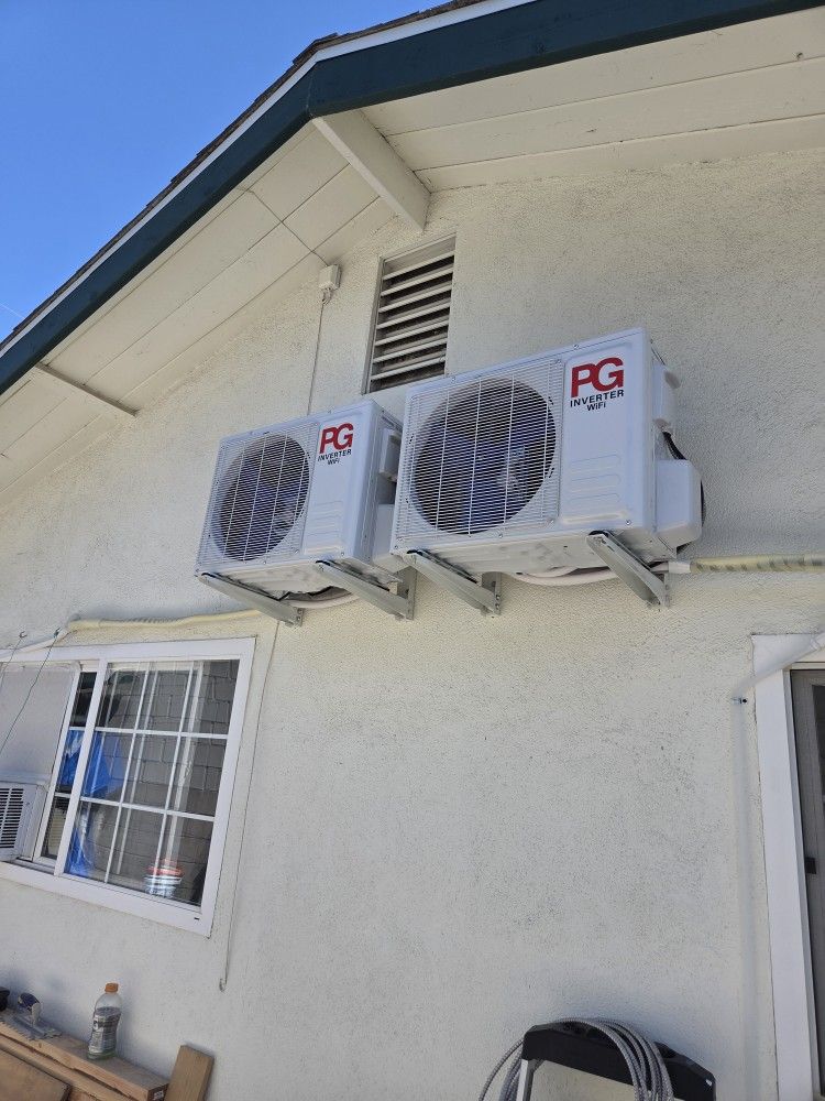 PG 1ton Mini Split Cooling And Heating System 🥶 🥵