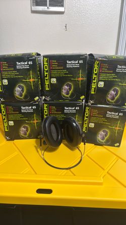 Peltors tactical 6S hearing protection