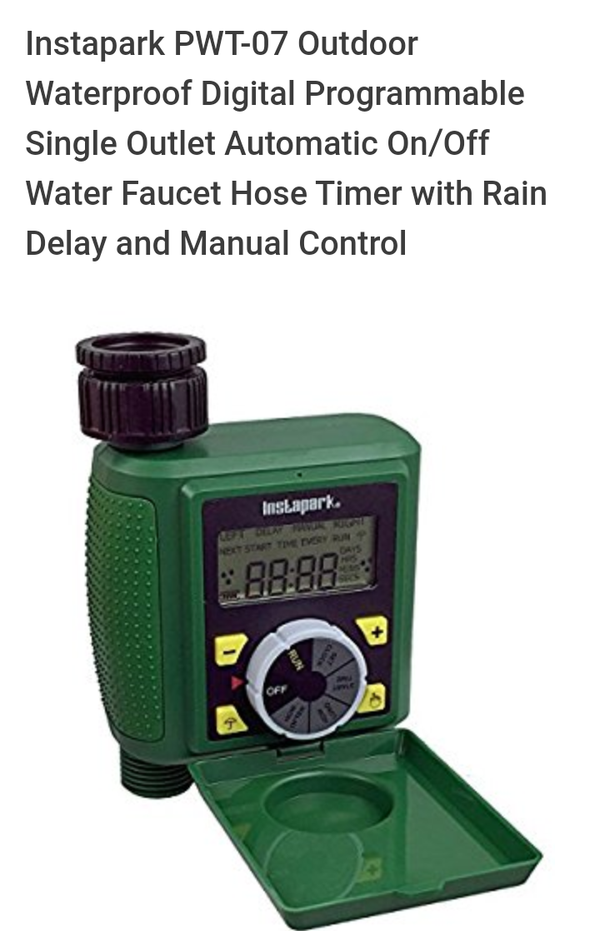 Instapark Pwt 07 Outdoor Ditgal Programmable Faucet Timer For Sale