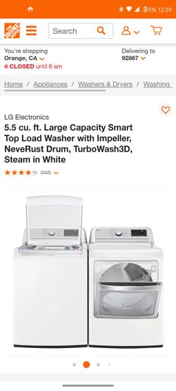 LG Washer And Dryer...