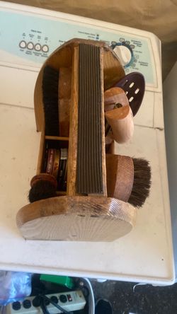 Shoe polish box
