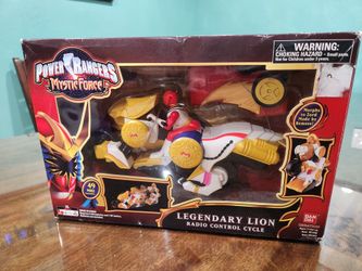Power Rangers Mystic Force Legendary Lion Cycle Toy Collectible