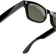 Meta Ray-Ban Wayfarer (Shiny black Frame / Green Lenses)