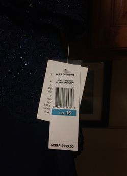 Size 16 dress. Never worn. Bought for daughters wedding.