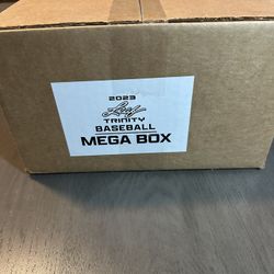 2023 Leaf Trinity Baseball SEALED CASE of 20 Mega Boxes