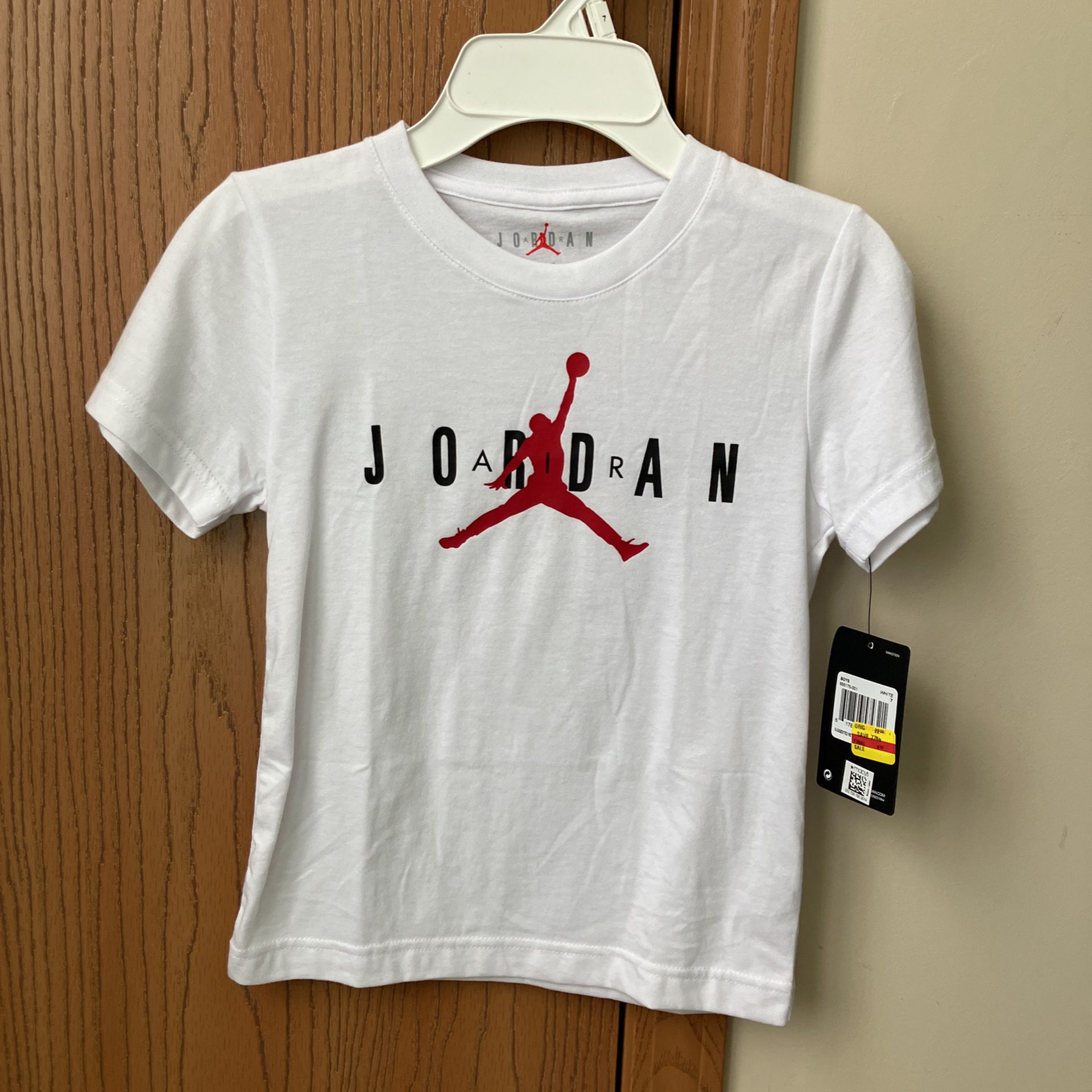 Jordan Little Boys Varsity Jumpman Short Sleeve T-shirt Size 7