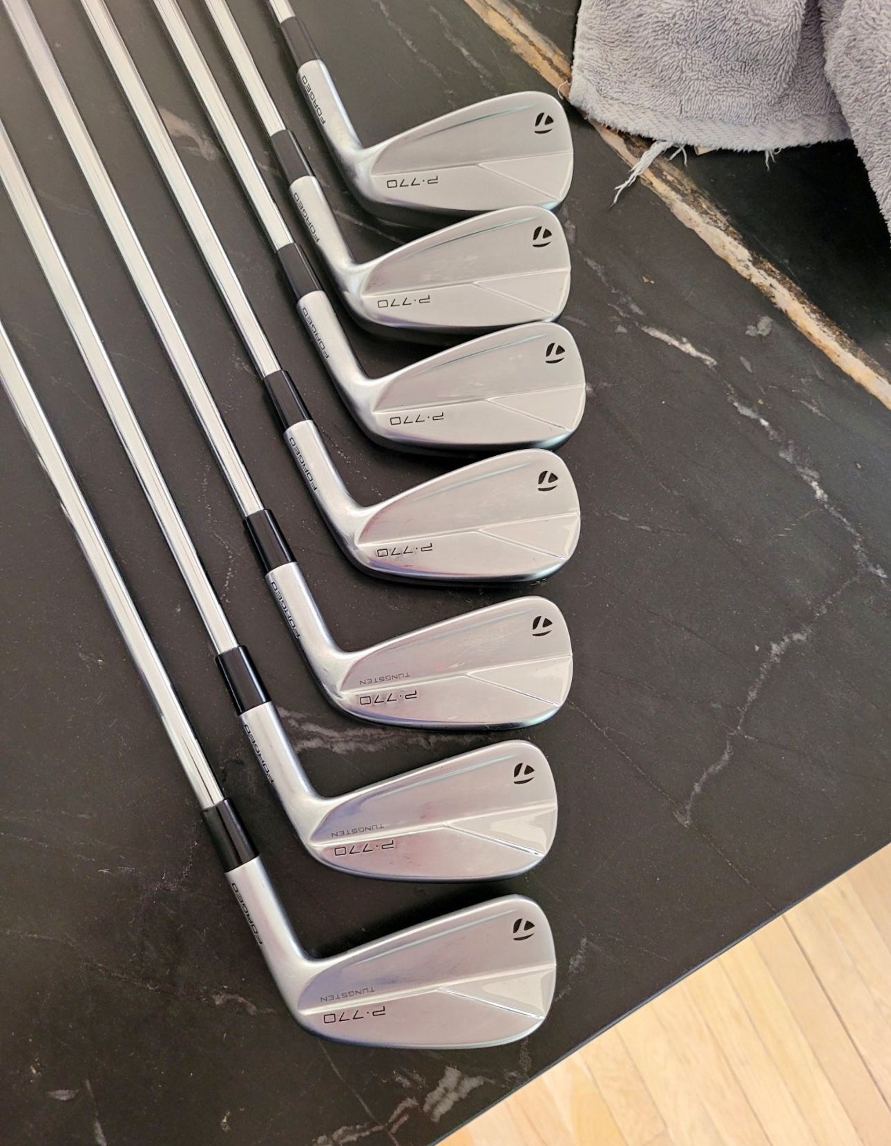 2023 TaylorMade P770 5-AW Stiff flex