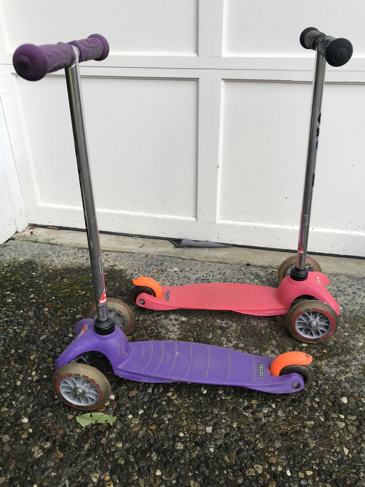 Micro scooters (priced per scooter)