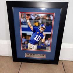ELI MANNING POSTER (OBO) NFL Official Licensed