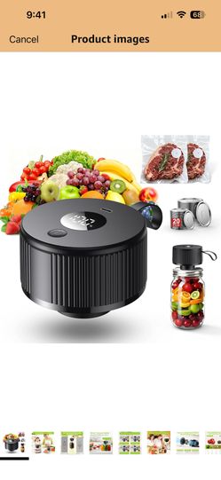 Electric Mason Jar Vacuum Sealer, 2026 Upgraded Handheld Auto-Vacuum Seal Kit, No Assembly Required, Fits Wide & Regular Mouth Jars, Vacuum Containers