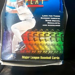 ⚾️⚾️⚾️1994 Donruss Triple Play WaxBox 36 Packs BRAND NEW UNOPENED FACTORY SEALED‼ 