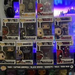 Marvel Funko pops
