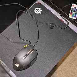 Corsair Gaming Mouse With Mousepad 