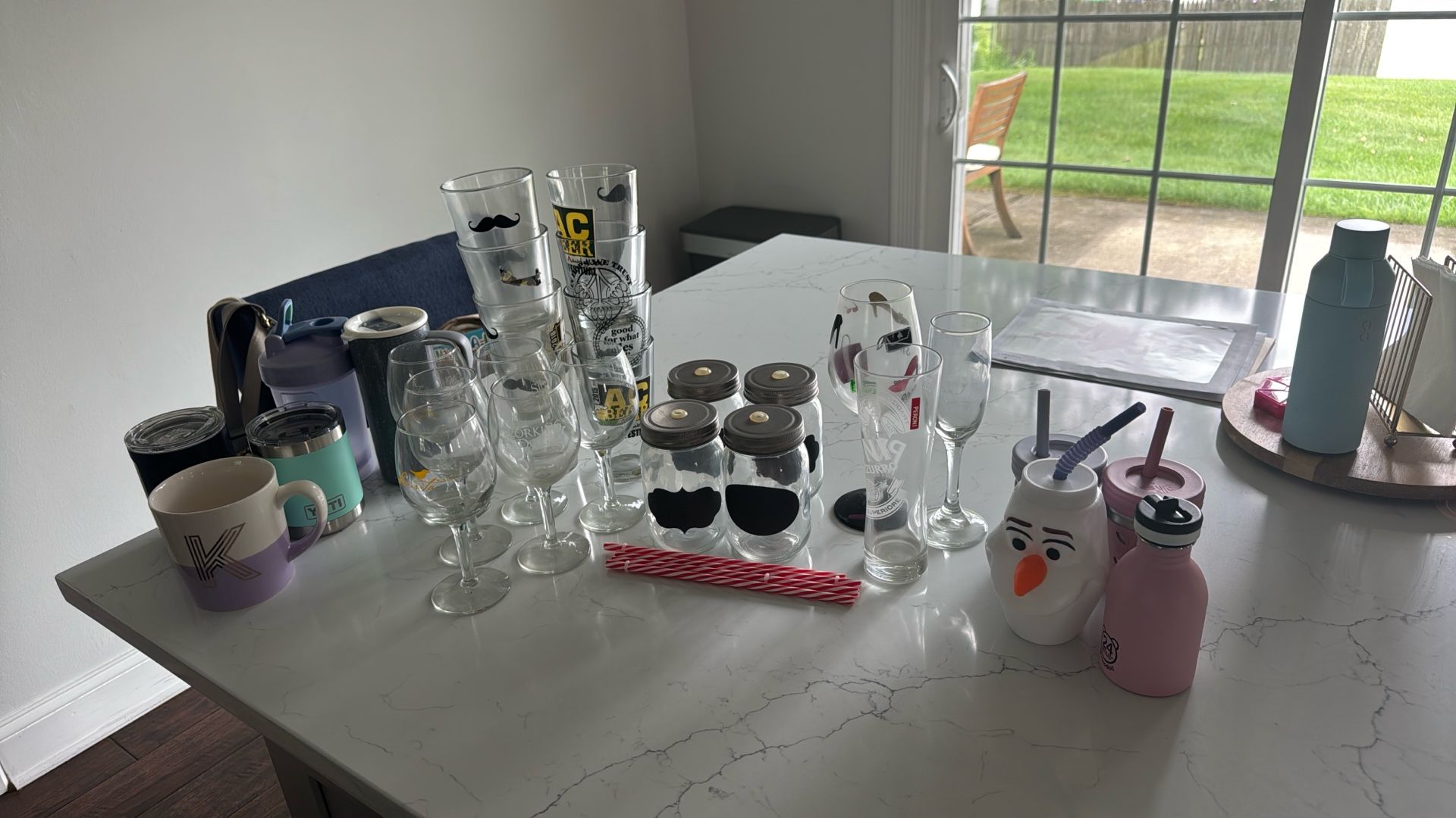 FREE- Glassware/cups (30)