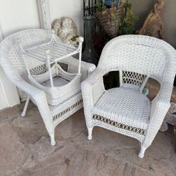 JECO 3 Piece Bistro Set (White)