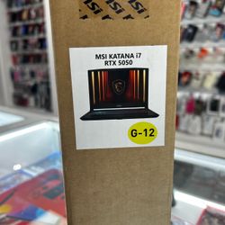 MsI katana i7 5050RTX Gaming Laptop