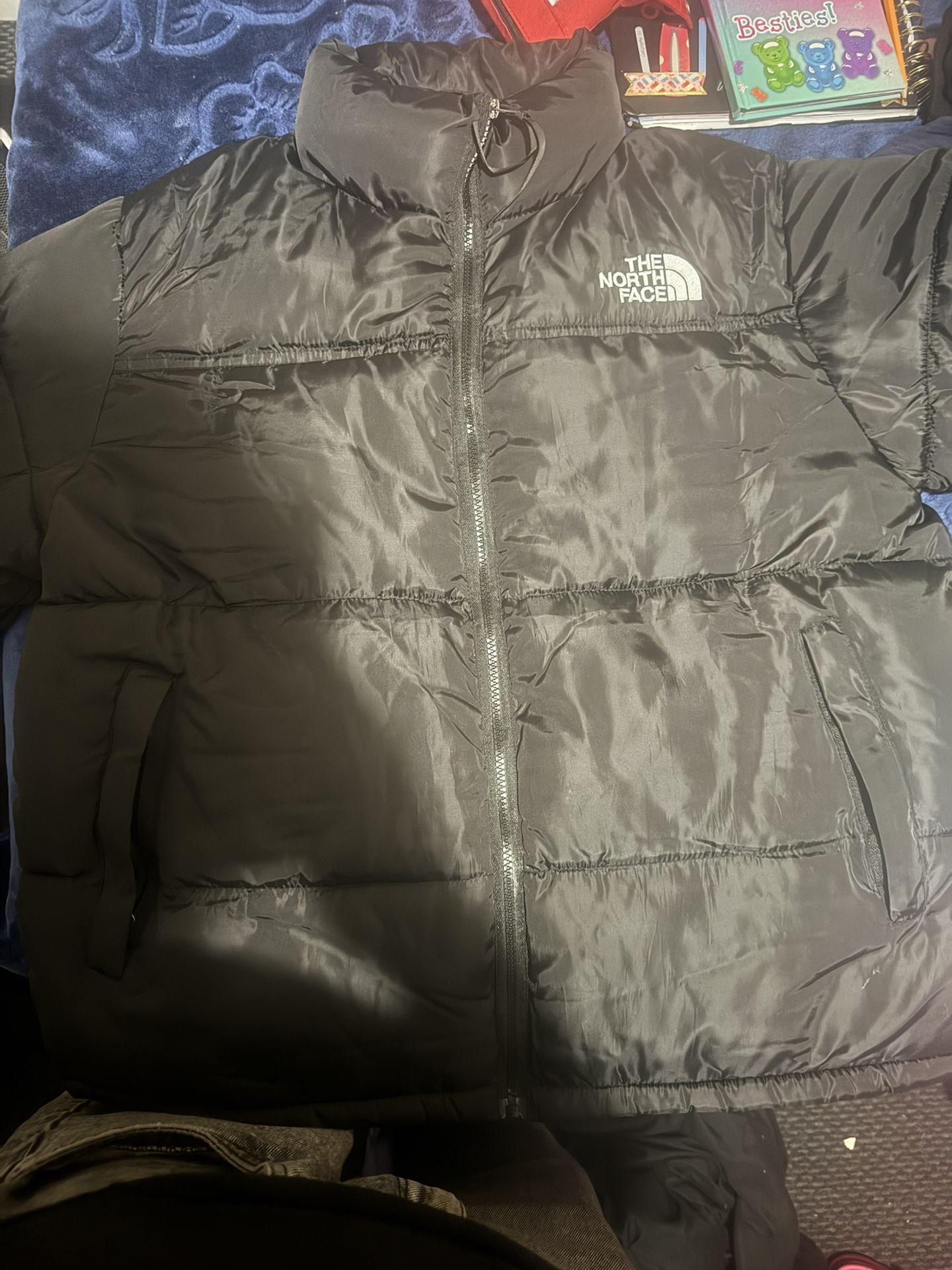North face Puffer jacket (not free opened to offers)