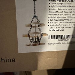 Farmhouse Chandelier 