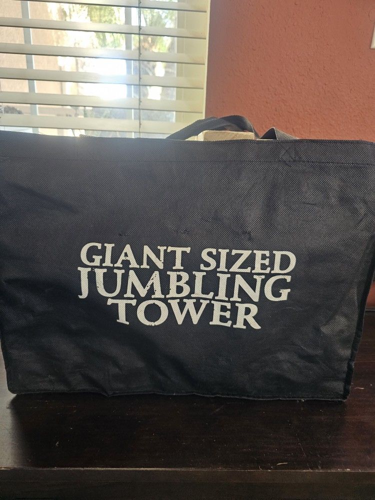 Giant Sized Jenga Tower