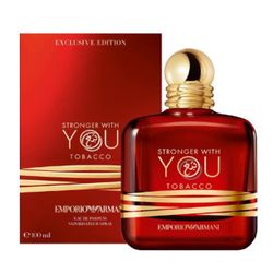 Emporio Armani Stronger With You Tobacco Giorgio Armani 3.3 Oz - EDP 100ml FOR MEN