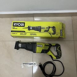 Ryobi 12 Amp Variable Speed Trigger - Reciprocating Saw