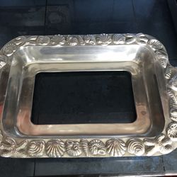 Beautiful Handled Tray Non Tarnish