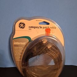 14 Ft GE Category 5e Ethernet Cable-$7.00