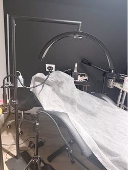 Massage spa bed with storage