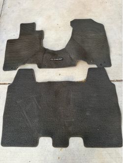 Honda Element OEM carpet mats set