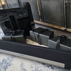 Sonos Complete System - Soundbar, Sub, Three Play3 Speakers, Bluetooth, Wireless