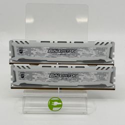 Micron  Ballistix 8GB (2x4GB) RAM DDR4 2400MHz BLS8G4D30AESCK