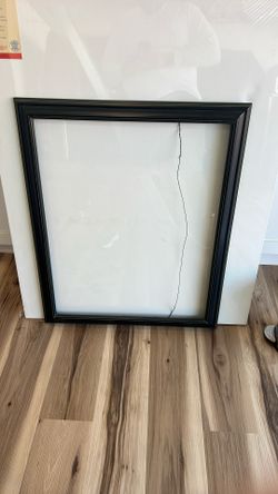 Matte Black Picture Frame Painting Frame 24” X 30” Artwork Size