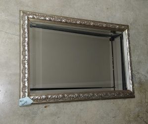 Preowned large mirror 24 inches wide by 36 inches long