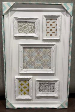 Decorative Multi-Photo Wall Frame 20.5” x 34”