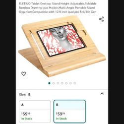 Tablet Desktop Stand  Compatible With IPad 