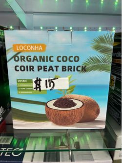 Organic coco coir peat
