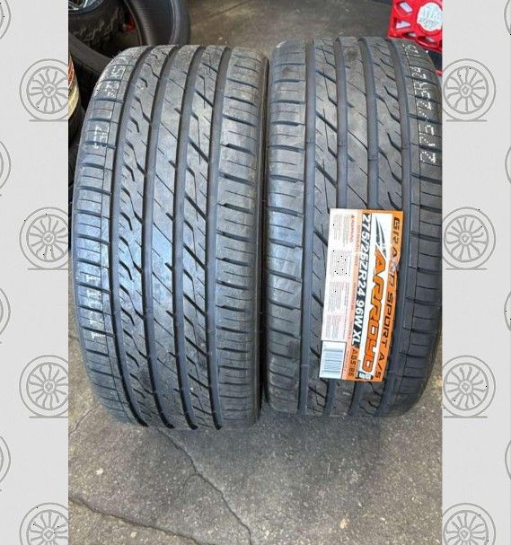 275 25 24 Brand New Arroyo Tires