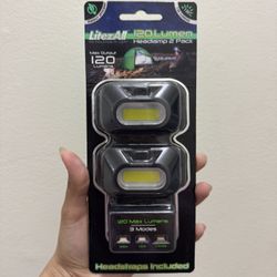 Headlamp 2 Pack with Headstraps