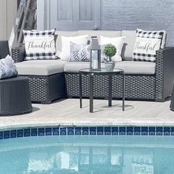 Outdoor Patio Furniture/outdoor Patio Sectional/outdoor Seating Set/outdoor Chairs/patio Sofa Set/balcony Set/muebles De Patio Balcon Terraza