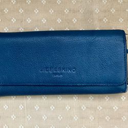 Liebeskind Berlin Blue Leather Wallet