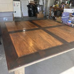 8 Seat Solid wood dining table