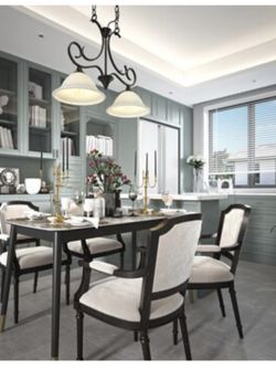 Tribesigns Diana 2-Light Chandelier