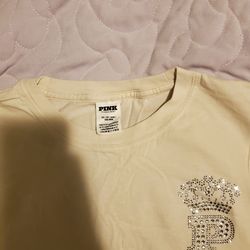 Pink short sleeve shirt