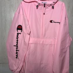 Pink Champion Light Pullover Jacket