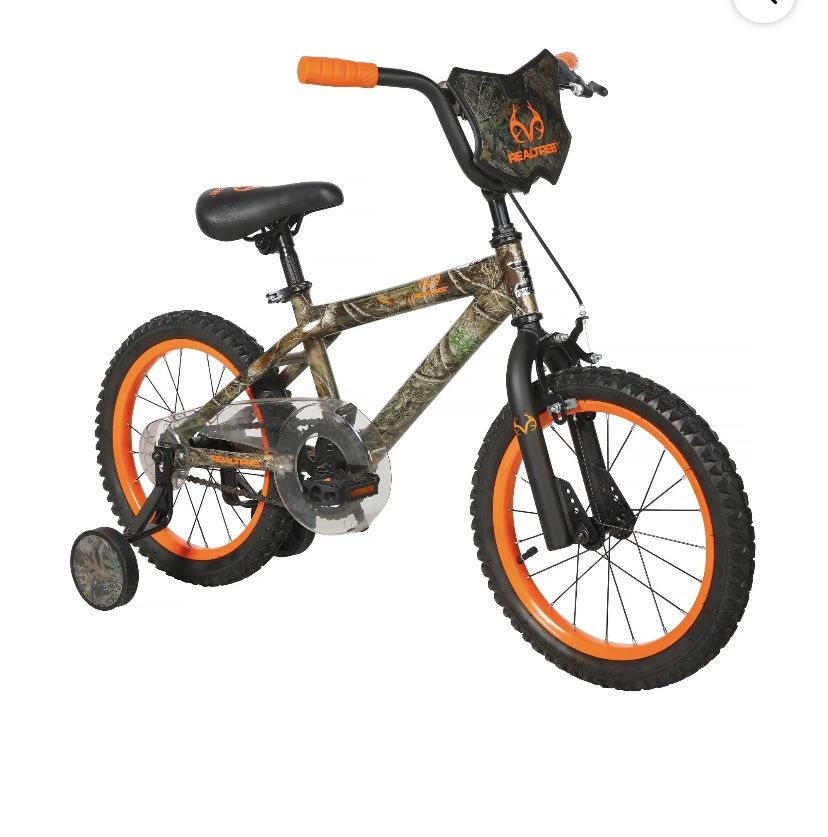 16" Dynacraft Realtree BMX Boys Bike, Kids Age 5-7 Years, Camo