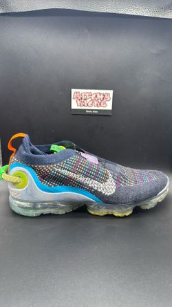 Nike Air VaporMax 2020 Flyknit Deep Royal Blue Multi-Color Sz. 12