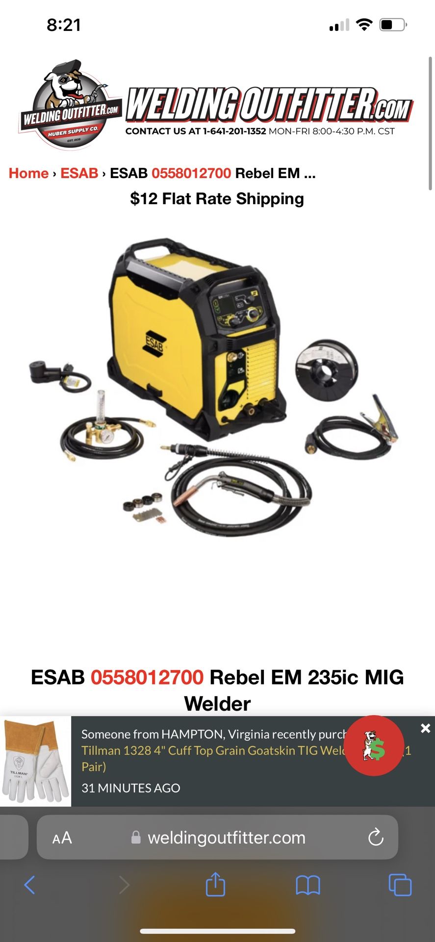 Esab 235ic Mig Welder for Sale in Modesto, CA OfferUp