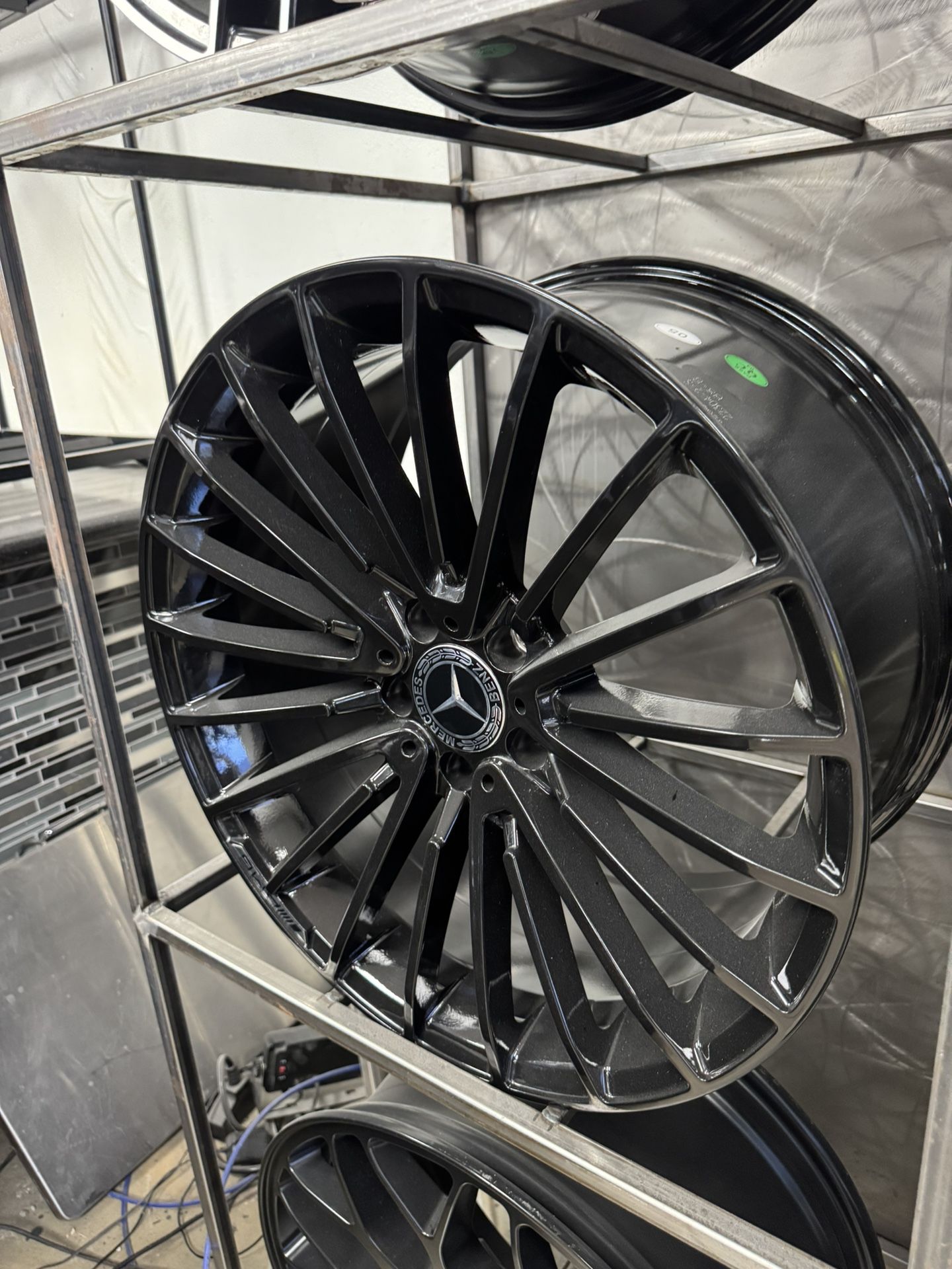 19in Gloss Black Mercedes AMG Style Wheels